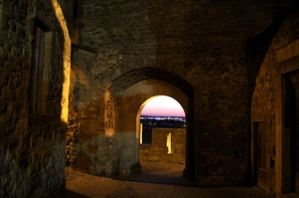 Staying in the old city lets you capture the feel of the ramparts in the evening